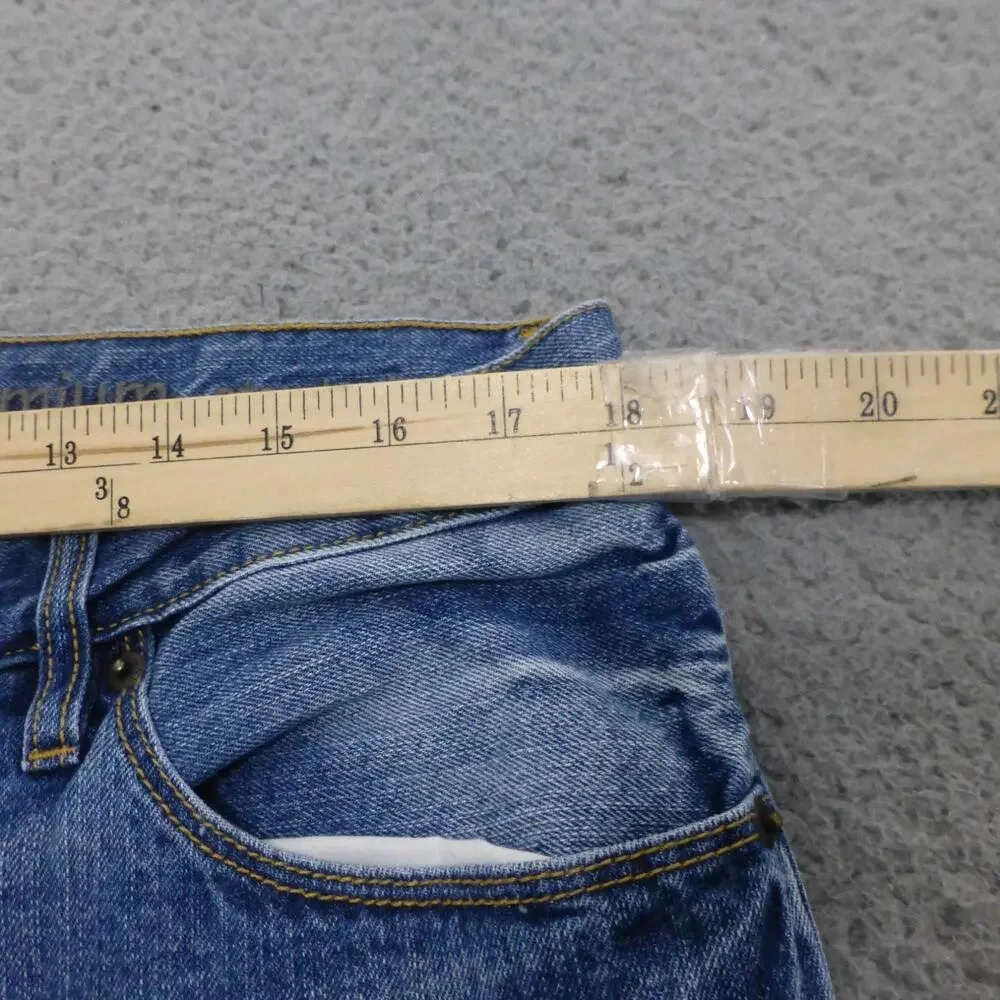 Gap Jeans Mens 36x30 Standard Straight Medium Wash Fade Denim Blue